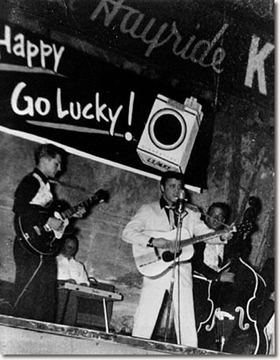 Elvis Presley on The Louisiana Hayride - January 22, 1955