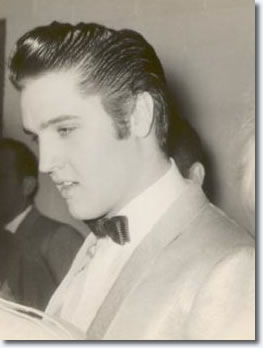Elvis Presley Backstage at Toledo, November 22, 1956