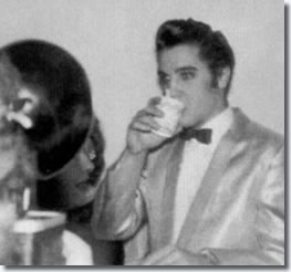 Elvis Presley Backstage at Toledo, November 22, 1956