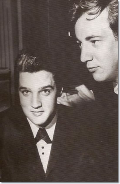 Elvis Prsley and Bobby Darin : Sahara Hotel : July 26, 1960.