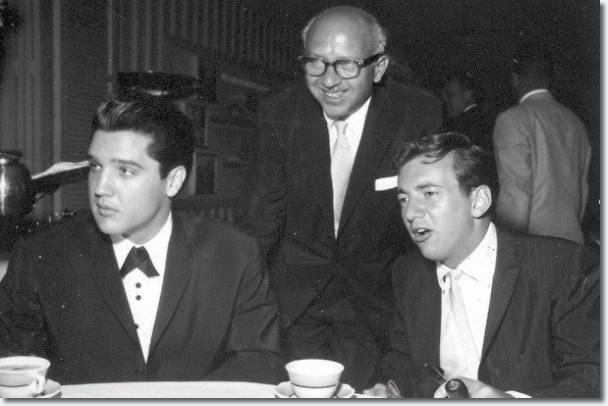 Elvis Prsley and Bobby Darin : Sahara Hotel : July 26, 1960.