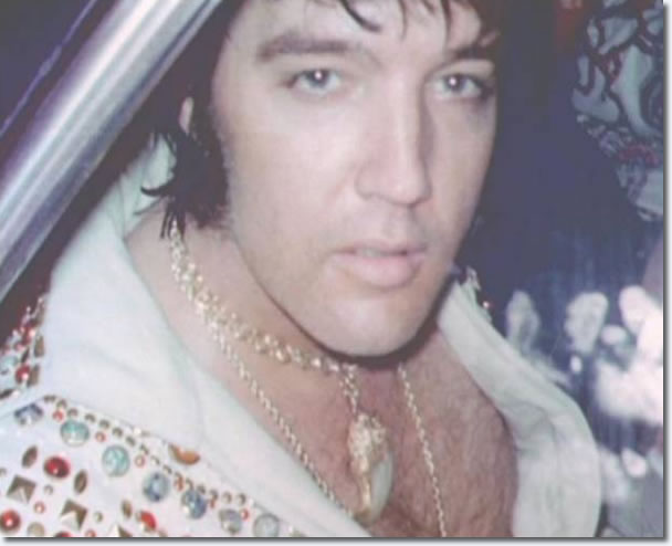 Elvis Presley and leaving the Omni : July 3, 1973.