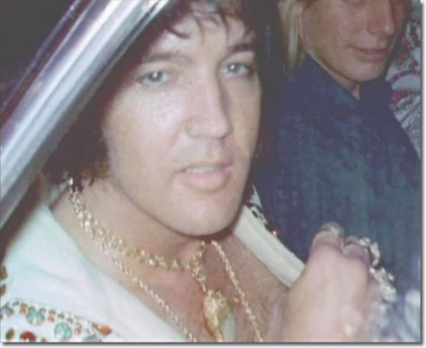 Elvis Presley and leaving the Omni : July 3, 1973