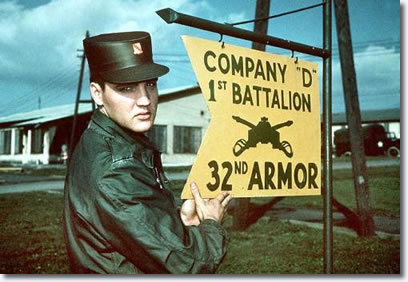 Elvis Presley In The U.S. Army 1958-1959