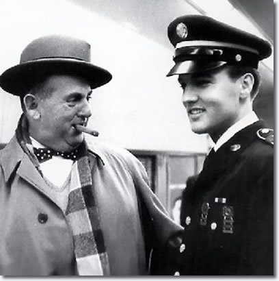 Colonel Parker and Elvis Presley - 1960