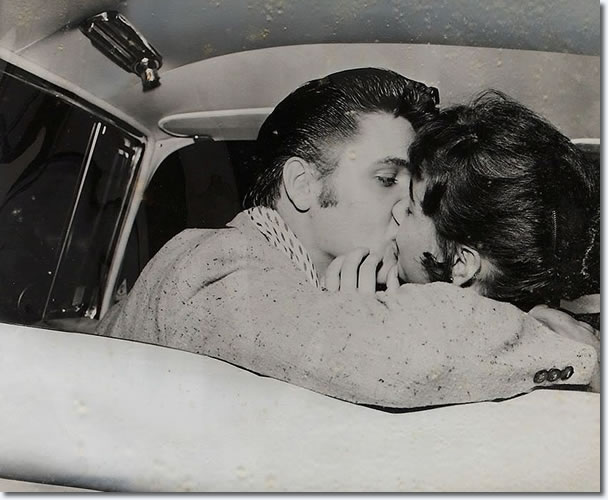Elvis Presley and Barbara Hearn : June 19, 1956 : Fairgrounds Amusement Park, Memphis