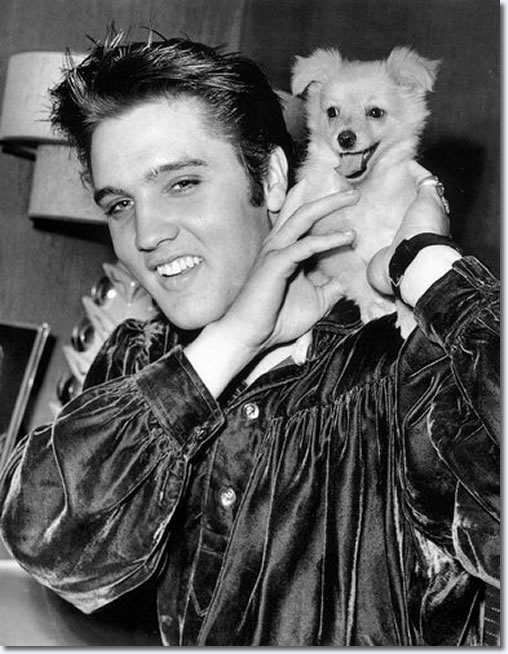 Elvis Presley and 'Sweet Pea' : October 18, 1956.
