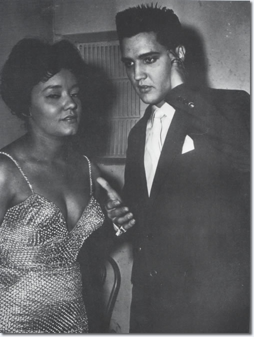 Nancy Holloway and Elvis Presley : Paris, France, 1959.