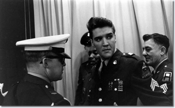 Elvis leaves the building! Fort Dix: March 3, 1960