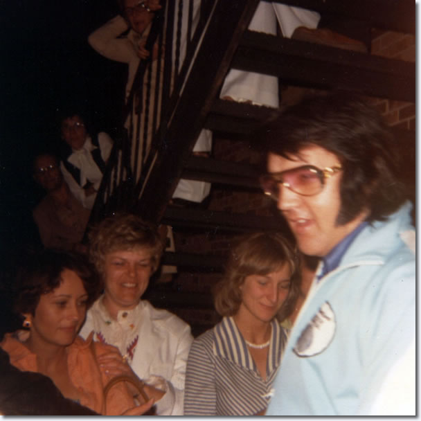 Elvis Presley : Later on at his hotel in Shreveport on July 1, 1976
