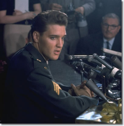 Elvis Presley : The Press Conference, Fort Dix, March 3, 1960.