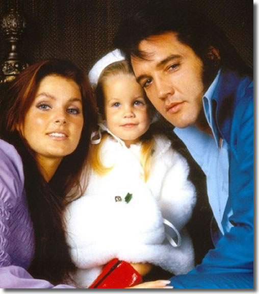 Priscilla, Lisa & Elvis Presley